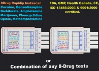 8-Panel Drug Test (Strip) (Any Drug Combination)