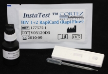 HIV Rapid Test (1&2) Serum (Cassette) RapiCard™ InstaTest