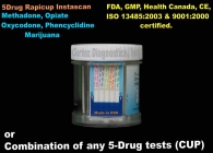 5 Panel Drug Testing | AMP, BZD, MET, OPI, THC 