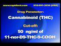 Cannabinoid Drug test - THC Drug test