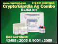 Crypto/Giardia Ag Combo ELISA kit