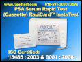 PSA Serum Rapid Test (Cassette) RapiCard™ InstaTest