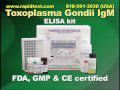 Toxoplasma Gondii IgM ELISA kit