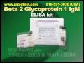 Beta 2 Glycoprotein 1 IgM ELISA kit