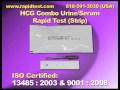HCG Combo Urine Serum Rapid Test Strip