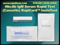 HbcAb IgM Serum Rapid Test (Cassette) RapiCard™ InstaTest
