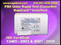 FSH Urine Rapid Test Cassette RapiCard™ InstaTest