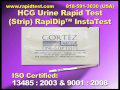 HCG Urine Rapid Test (Strip) RapiDip™ InstaTest