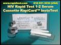 HIV Rapid Test 1-2 Serum Cassette RapiCard™ InstaTest