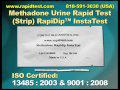 Methadone Urine Rapid Test Strip RapiDip™ InstaTest