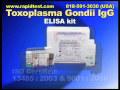 Toxoplasma Gondii IgG ELISA kit