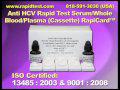 HCV Rapid Test Serum/Whole Blood/Plasma (Cassette) RapiCard™ InstaTest