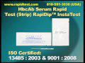 HbcAb Serum Rapid Test (Strip) RapiDip™ InstaTest (3.5mm)