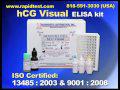 HCG VISUAL ELISA kit