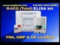 B-HCG (TOTAL) ELISA kit
