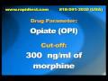 Opiate Drug test - OPI Drug test